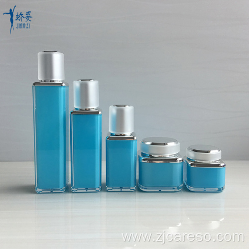 Acrylic Square Water Bottle for Cosmetic